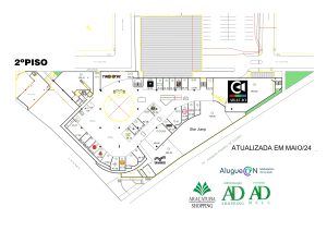 Araçatuba- Shopping -Alugueon -Piso 2
