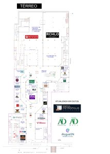 Planta-Shopping-Pátio-Petrópolis-Piso-terreo-Alugueon