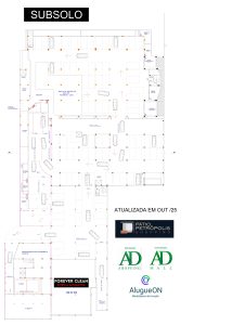 Planta-Shopping-Pátio-Petrópolis-subsolo-Alugueon
