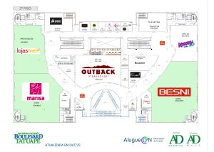 Planta-Shopping-metro-boulevard-tatuape-piso-3-alugueOn