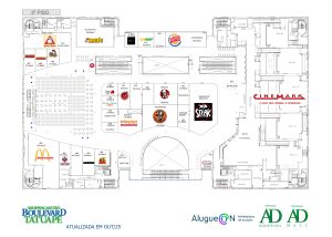 Planta-Shopping-metro-boulevard-tatuape-piso-4-alugueOn