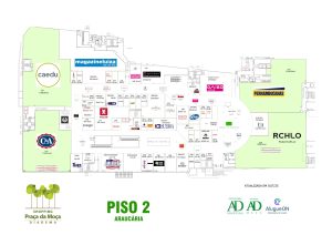 Planta-Shopping-praça-da-moça-2- Piso-Araucaria-alugueOn