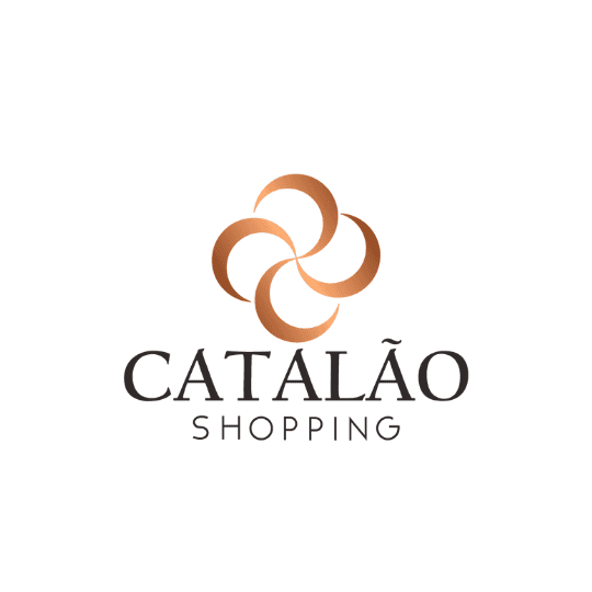 Logo do Catalão Shopping em fundo branco