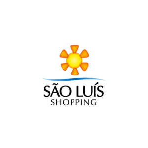 Logo do  São Luis Shopping em fundo branco