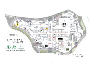 Planta-Pontal-Shopping-piso-Terreo-L1-alugueOn