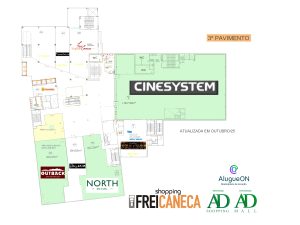 Planta-Piso-3-Pavimento-Shopping-Frei-Caneca-AlugueOn