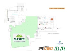 Planta-Piso-Terreo-Inferior-Shopping-Frei-Caneca-AlugueOn