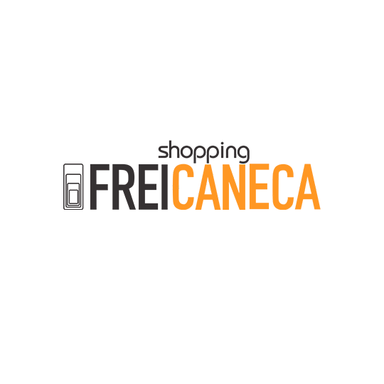 Logo do shopping Frei Caneca em fundo branco.