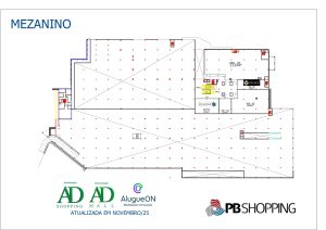 Planta-pato-branco-shopping-Mezanino-Alugueon