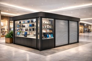 quiosque fechado no shopping